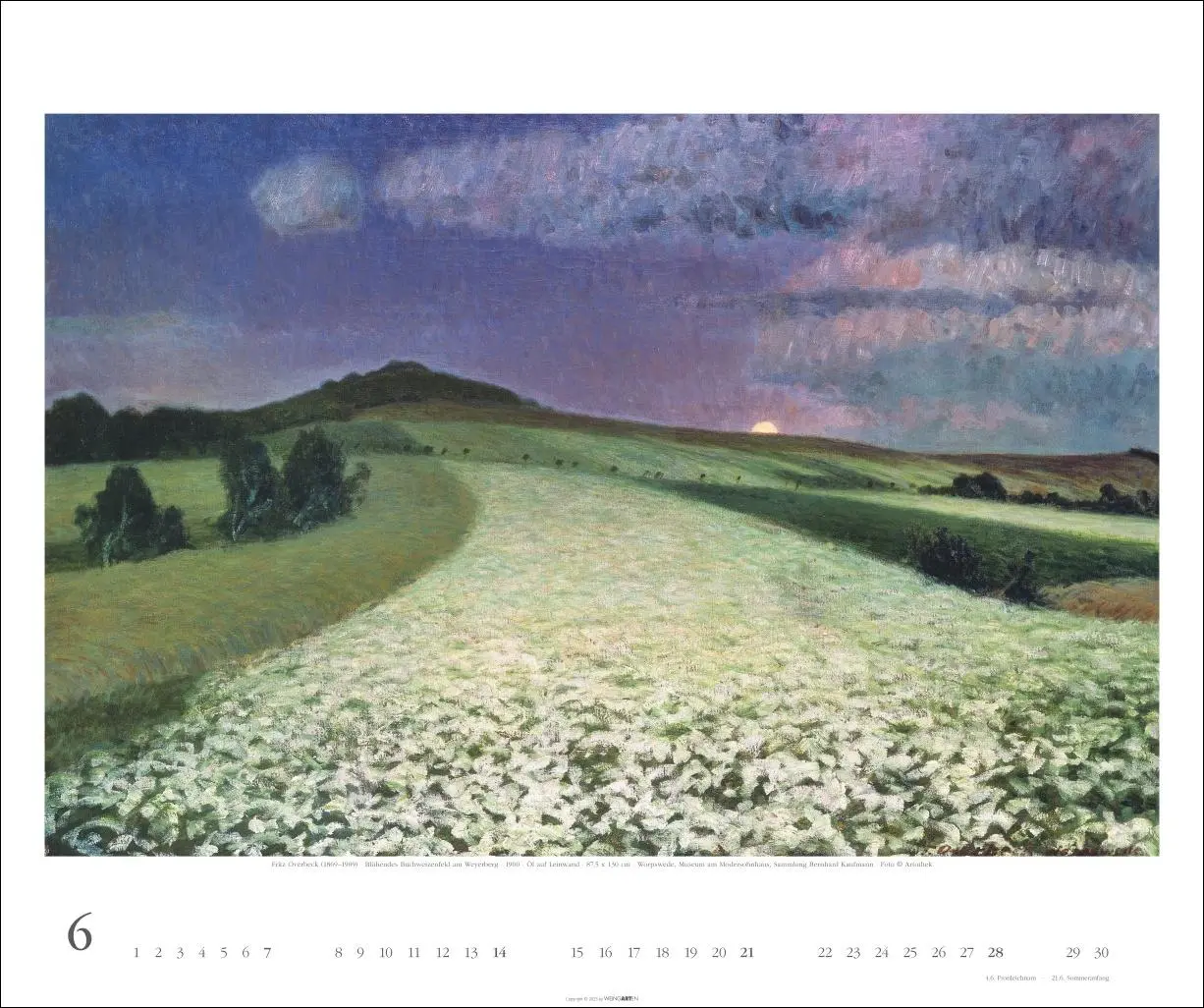 Bild: 9783839902240 | Worpsweder Landschaften Kalender 2026 | Ende | Kalender | 14 S. | 2026