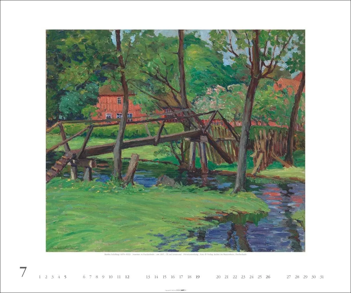 Bild: 9783839902240 | Worpsweder Landschaften Kalender 2026 | Ende | Kalender | 14 S. | 2026
