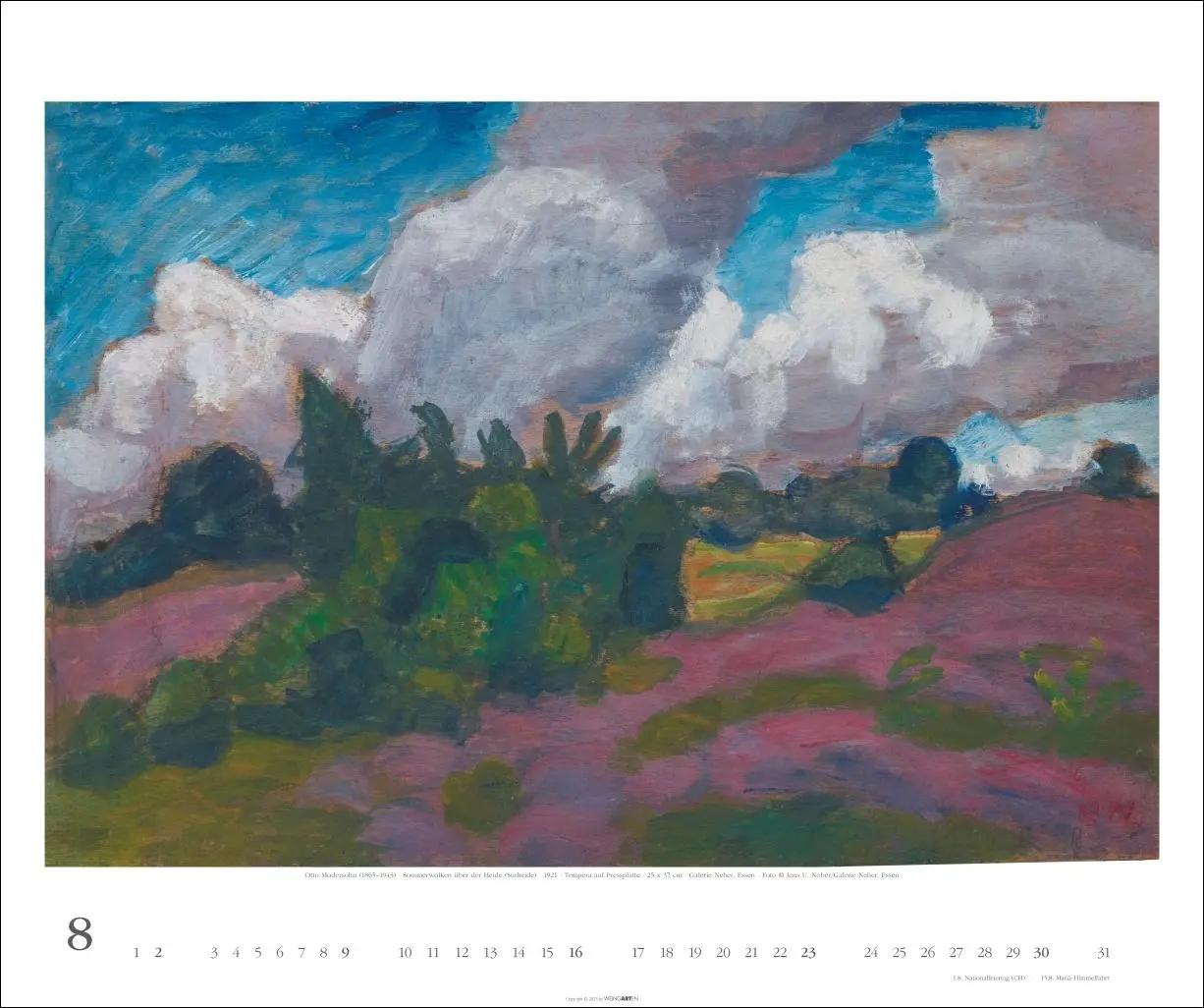 Bild: 9783839902240 | Worpsweder Landschaften Kalender 2026 | Ende | Kalender | 14 S. | 2026
