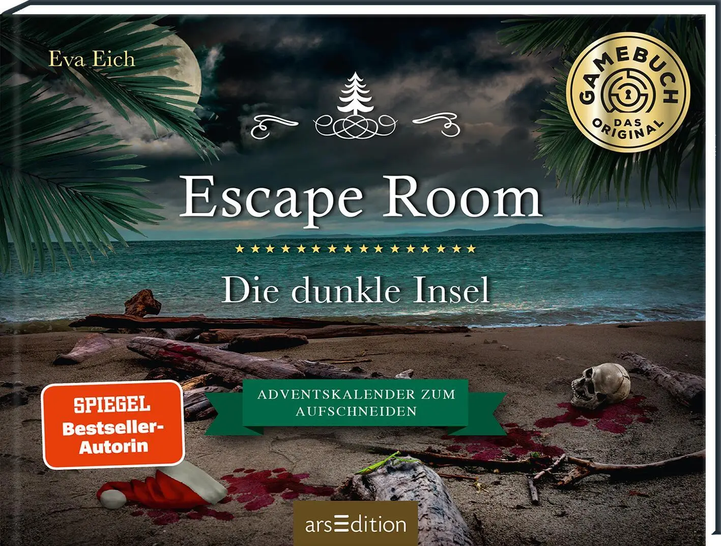 Cover: 9783845842240 | Escape Room. Die dunkle Insel | Adventskalender zum Aufschneiden