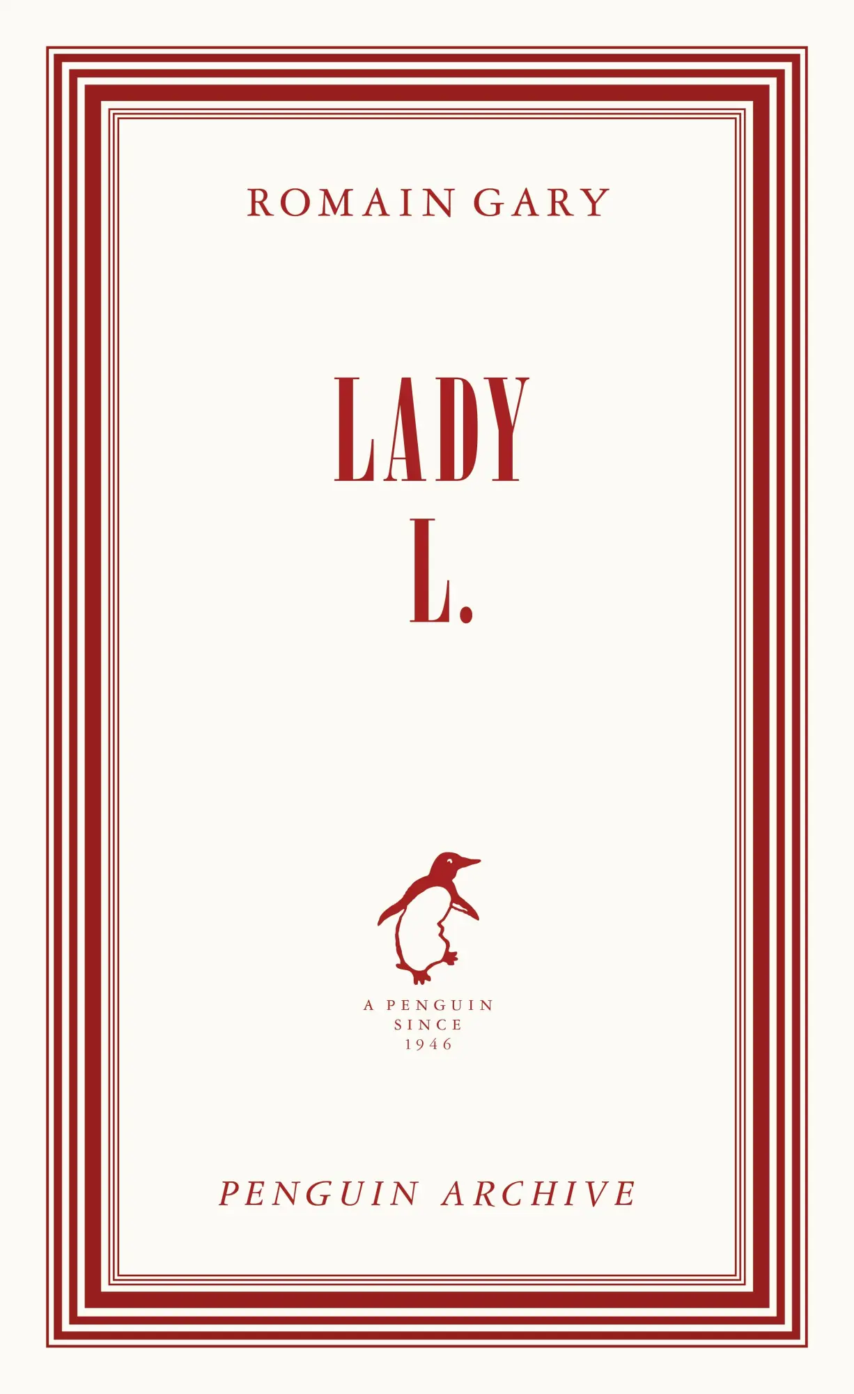 Cover: 9780241752340 | Lady L. | Romain Gary | Taschenbuch | Penguin Archive | 160 S. | 2025