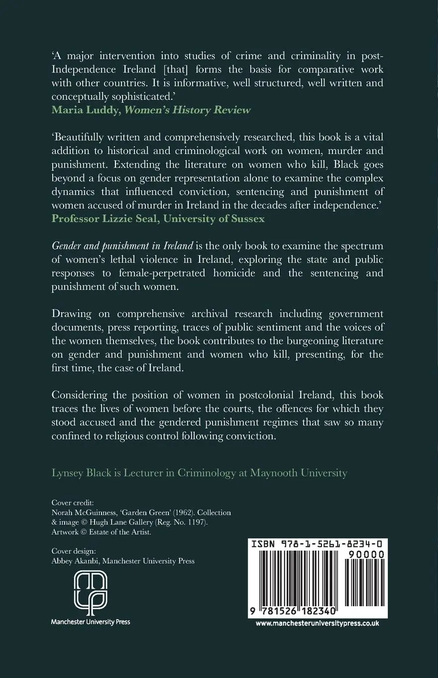 Rückseite: 9781526182340 | Gender and punishment in Ireland | Lynsey Black | Taschenbuch | 2024