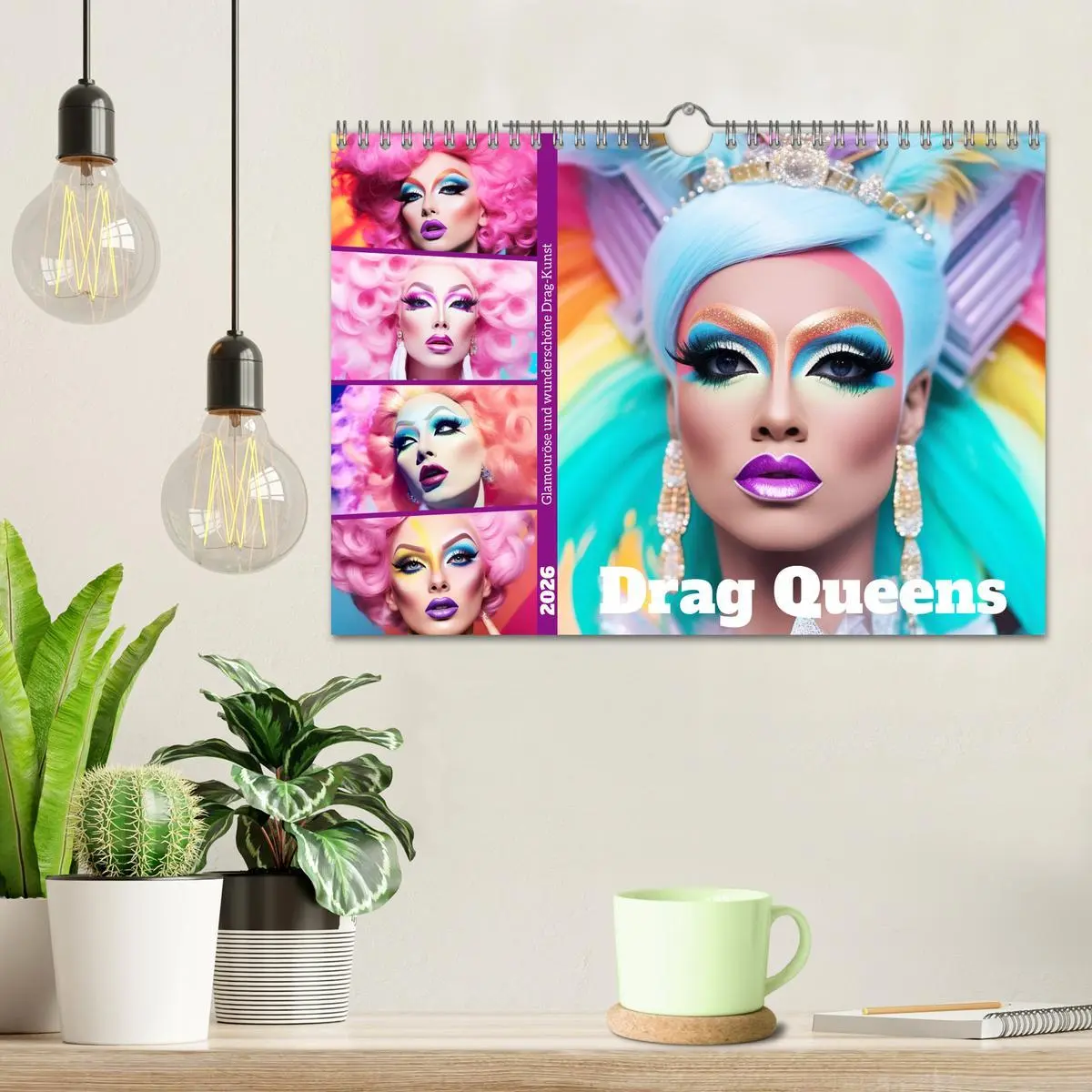 Bild: 9783457372340 | Drag Queens. Glamouröse und wunderschöne Drag-Kunst (Wandkalender...
