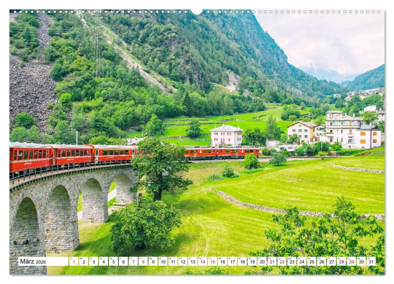 Bild: 9783457682340 | Rhätische Bahn - Fahrt durch die Bündner Alpen (hochwertiger...