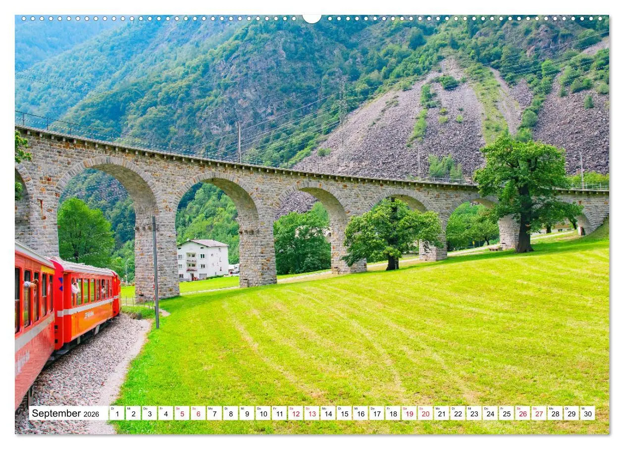 Bild: 9783457682340 | Rhätische Bahn - Fahrt durch die Bündner Alpen (hochwertiger...