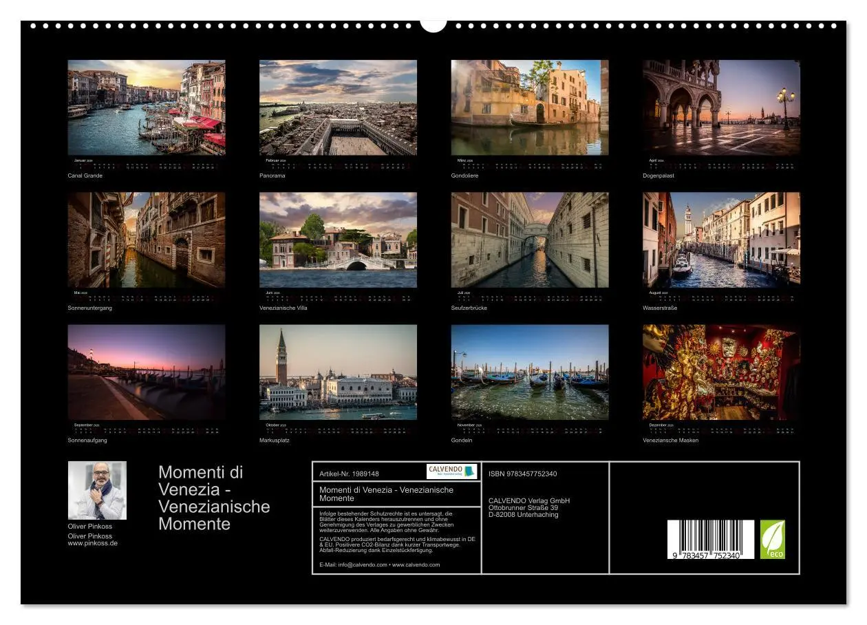 Bild: 9783457752340 | Momenti di Venezia - Venezianische Momente (hochwertiger Premium...