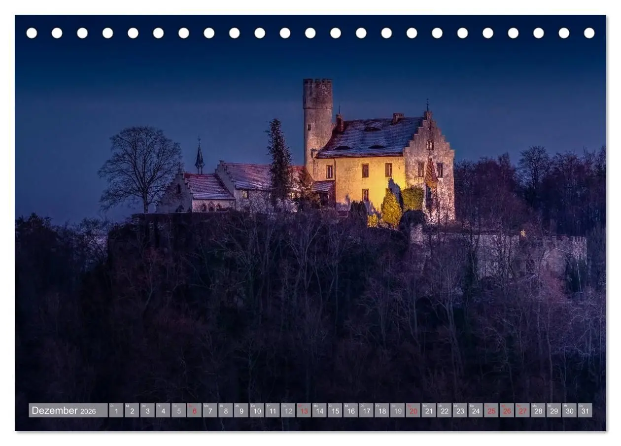 Bild: 9783516082340 | Burgenlandschaft Fränkische Schweiz (Tischkalender 2026 DIN A5...