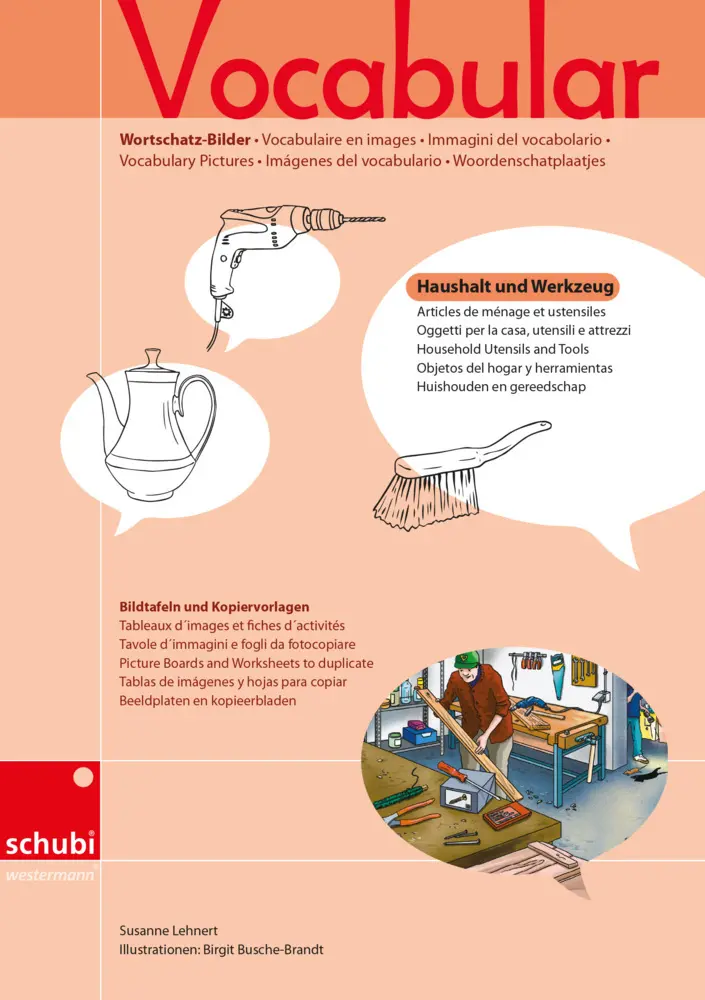Cover: 9783867232340 | Vocabular | Kopiervorlagen Wohnen 2 Haushaltsgegenstände und Werkzeug