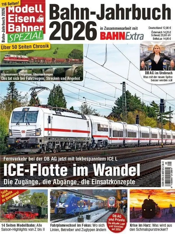 Cover: 9783987022340 | Bahn-Jahrbuch 2026 | Bahn Jahrbuch 5/2026 | Taschenbuch | 116 S.