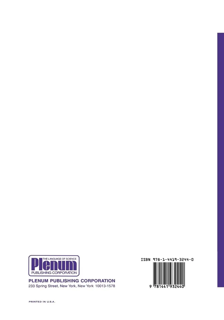 Rückseite: 9781441932440 | Polymer Properties at Room and Cryogenic Temperatures | Hartwig | Buch
