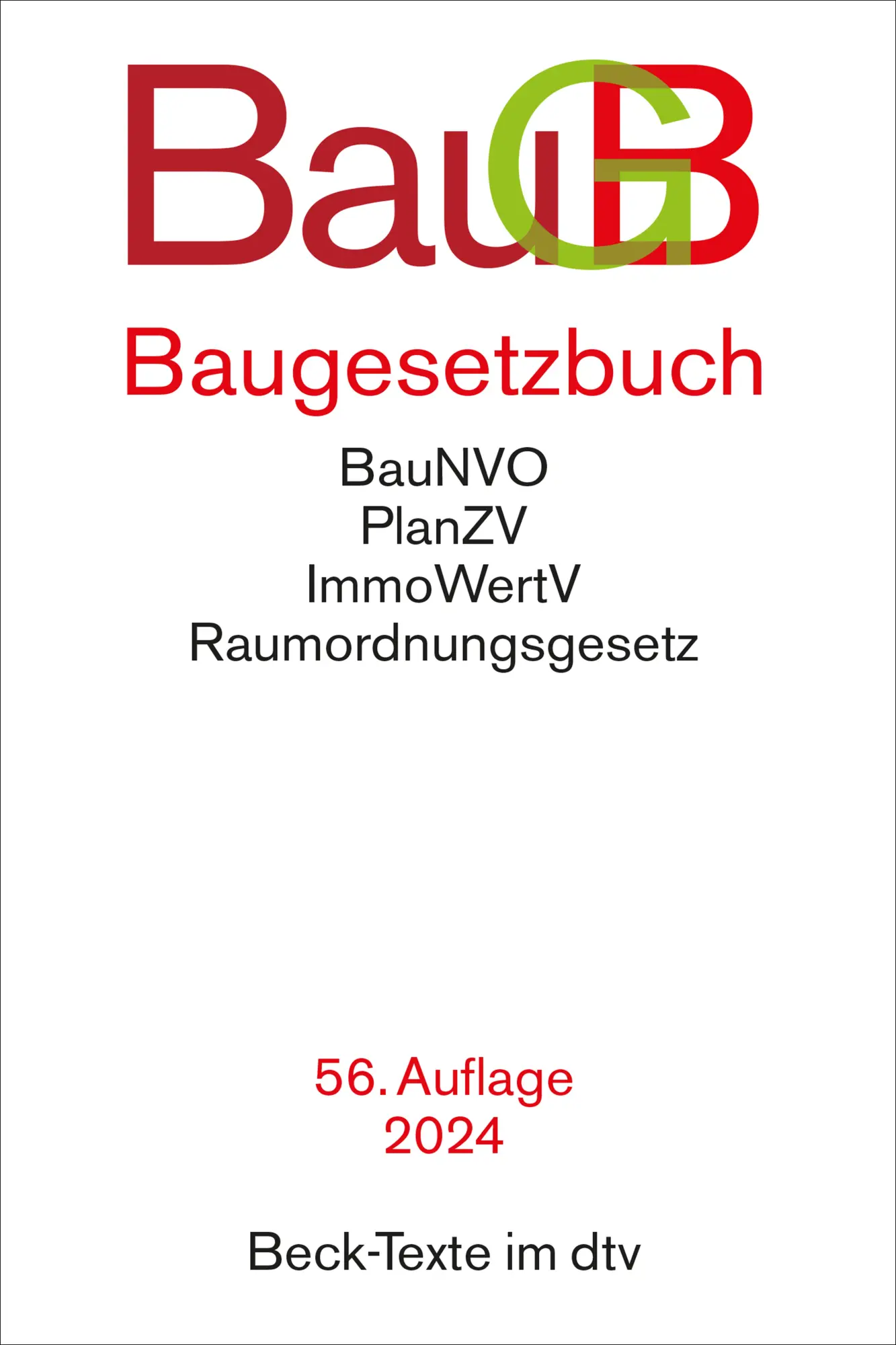 Cover: 9783423532440 | Baugesetzbuch | Taschenbuch | dtv-Taschenbücher Beck im dtv | LVIII