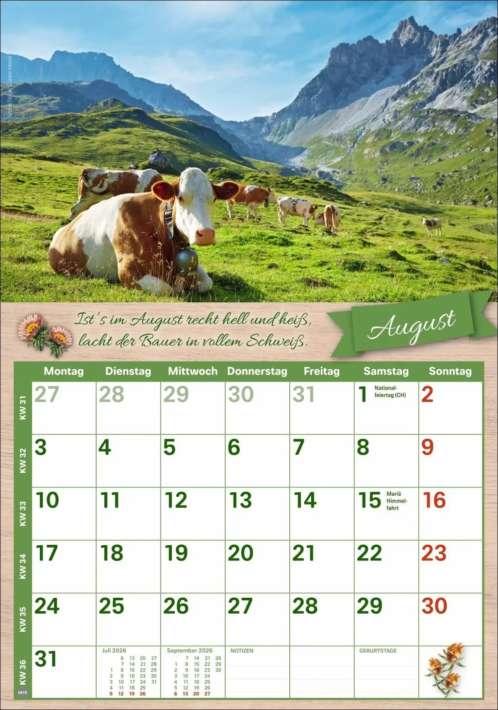 Bild: 9783756412440 | Rentnerkalender 2026 | Kalender | Spiralbindung | 25 S. | Deutsch