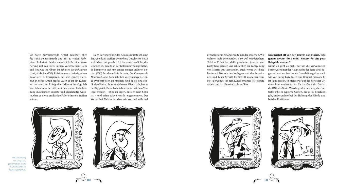Bild: 9783770412440 | WANTED - Ein Zeichner für Lucky Luke | Achdé (u. a.) | Buch | 144 S.