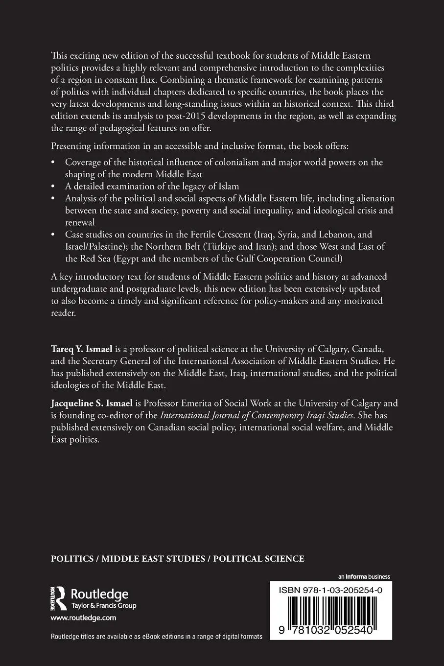 Rückseite: 9781032052540 | Government and Politics of the Contemporary Middle East | Taschenbuch
