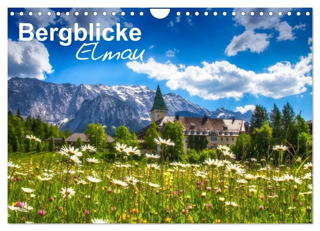 Cover: 9783516062540 | Bergblicke - Elmau (Wandkalender 2026 DIN A4 quer), CALVENDO...