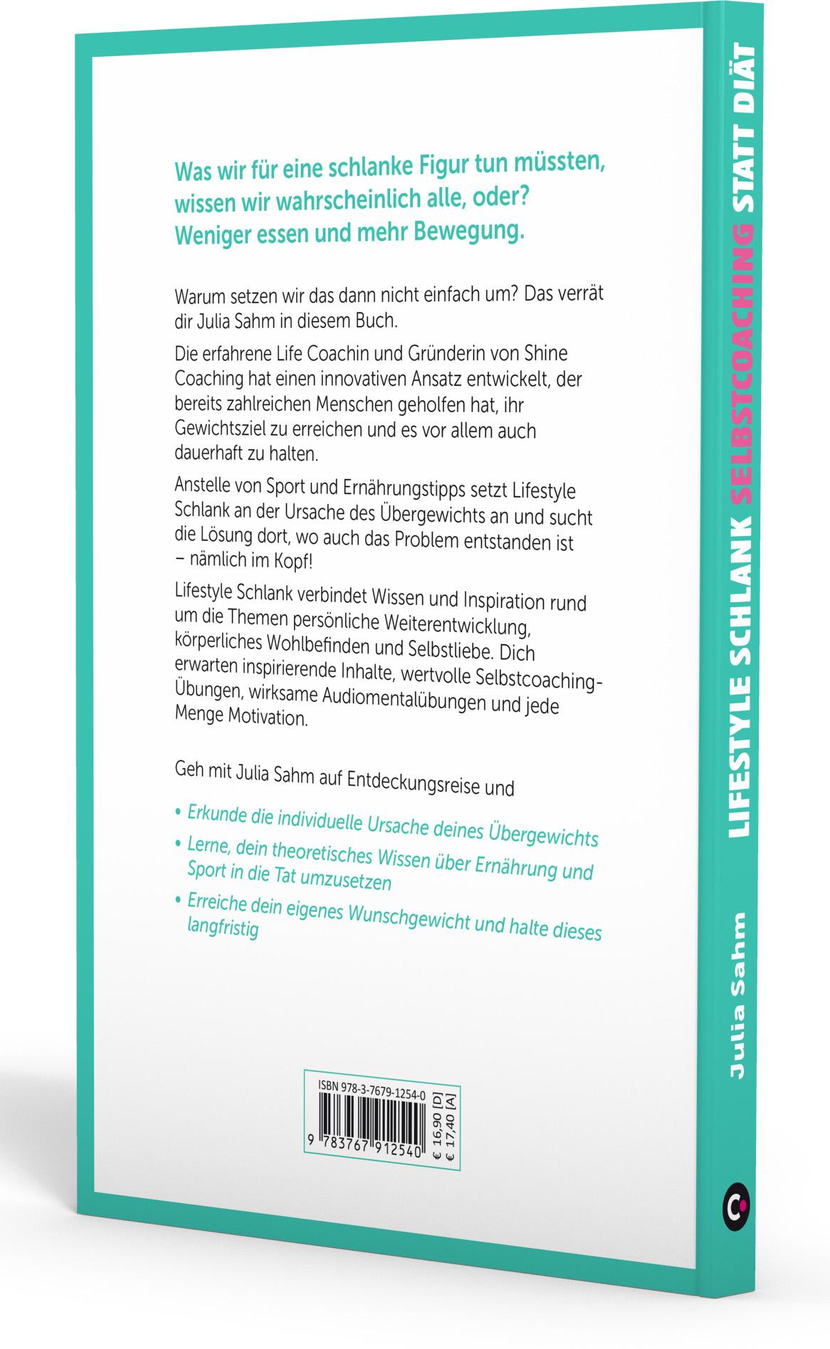 Rückseite: 9783767912540 | Lifestyle Schlank! Selbstcoaching statt Diät mit Coaching- und...