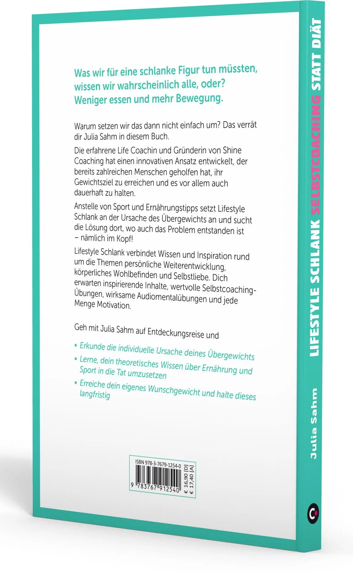 Rückseite: 9783767912540 | Lifestyle Schlank! Selbstcoaching statt Diät mit Coaching- und...