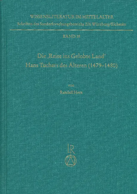 Cover: 9783895002540 | Die 'Reise ins Gelobte Land' Hans Tuchers des Älteren (1479-1480)