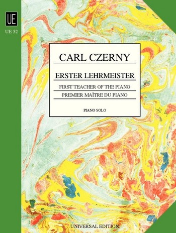 Cover: 9790008002540 | Erster Lehrmeister Opus 599 | op. 599. für Klavier. | Carl Czerny