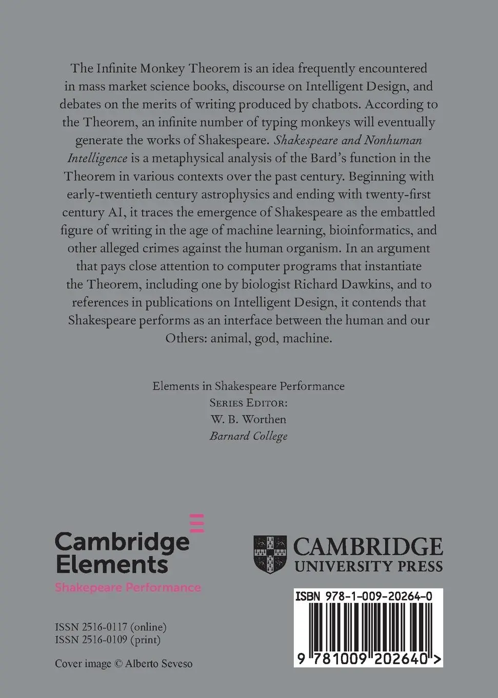 Rückseite: 9781009202640 | Shakespeare and Nonhuman Intelligence | Heather Warren-Crow | Buch