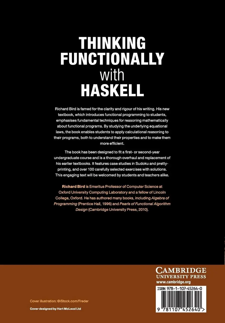 Rückseite: 9781107452640 | Thinking Functionally with Haskell | Richard Bird | Taschenbuch | 2014
