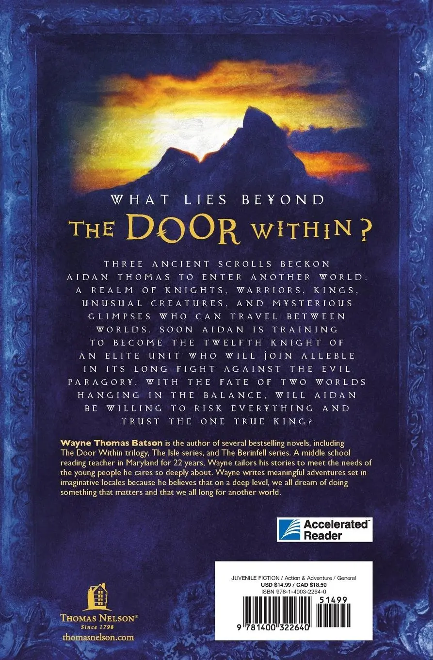 Rückseite: 9781400322640 | The Door Within | Wayne Thomas Batson | Taschenbuch | Englisch | 2013