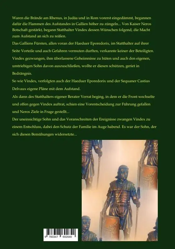 Rückseite: 9783347692640 | Die Legende vom Hermunduren | G. K. Grasse | Taschenbuch | 396 S.