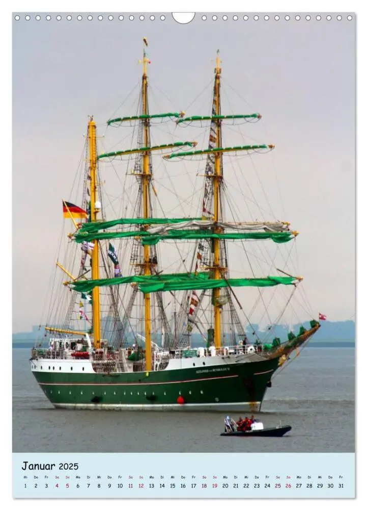 Bild: 9783457032640 | Sail - Impressionen aus Bremerhaven (Wandkalender 2025 DIN A3...