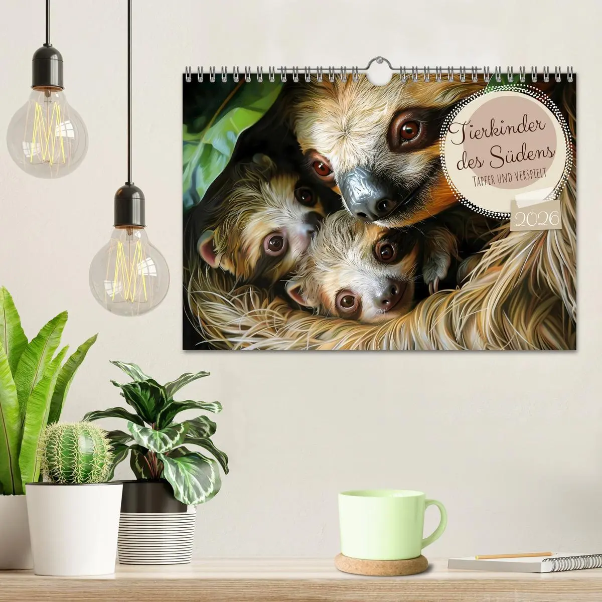 Bild: 9783457342640 | Tierkinder des Südens (Wandkalender 2026 DIN A4 quer), CALVENDO...
