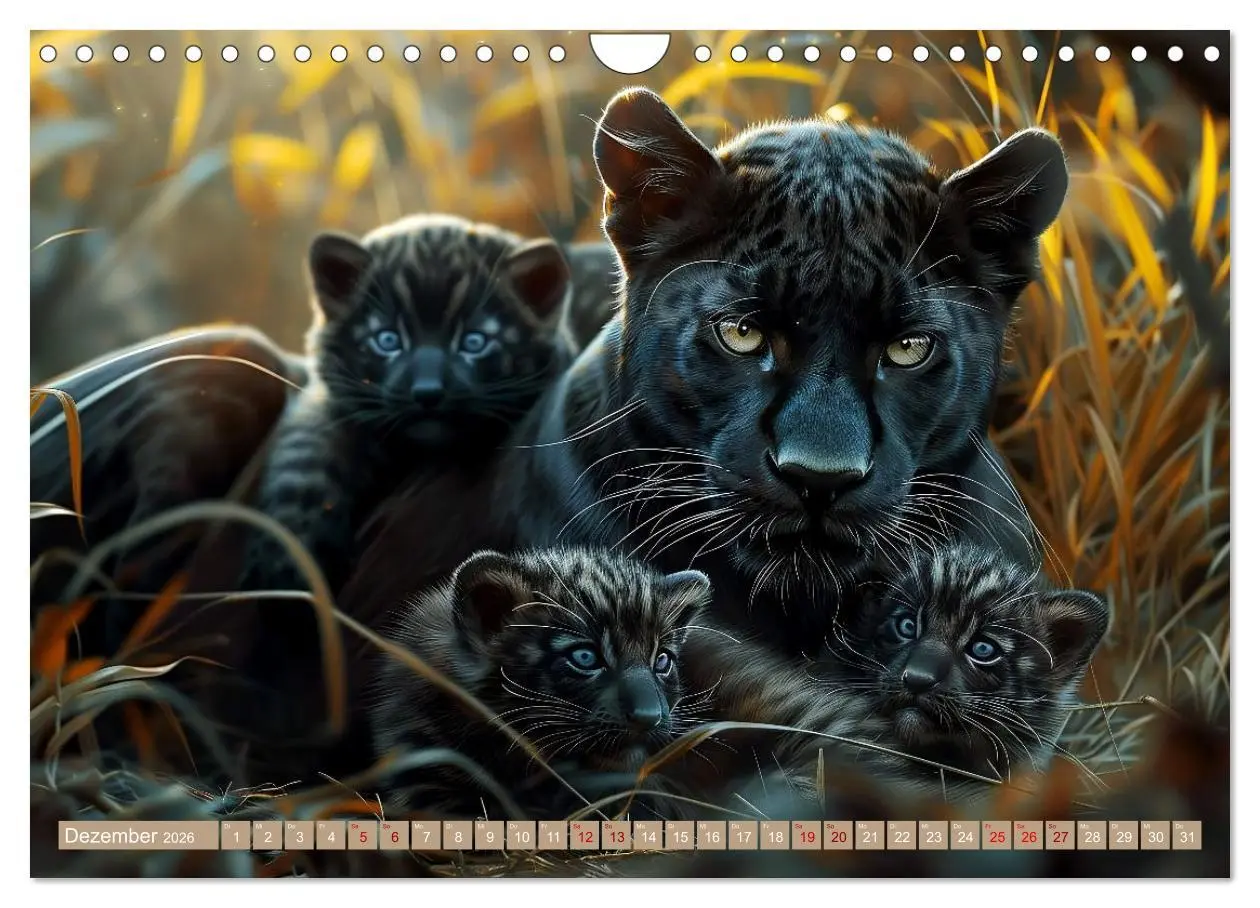 Bild: 9783457342640 | Tierkinder des Südens (Wandkalender 2026 DIN A4 quer), CALVENDO...