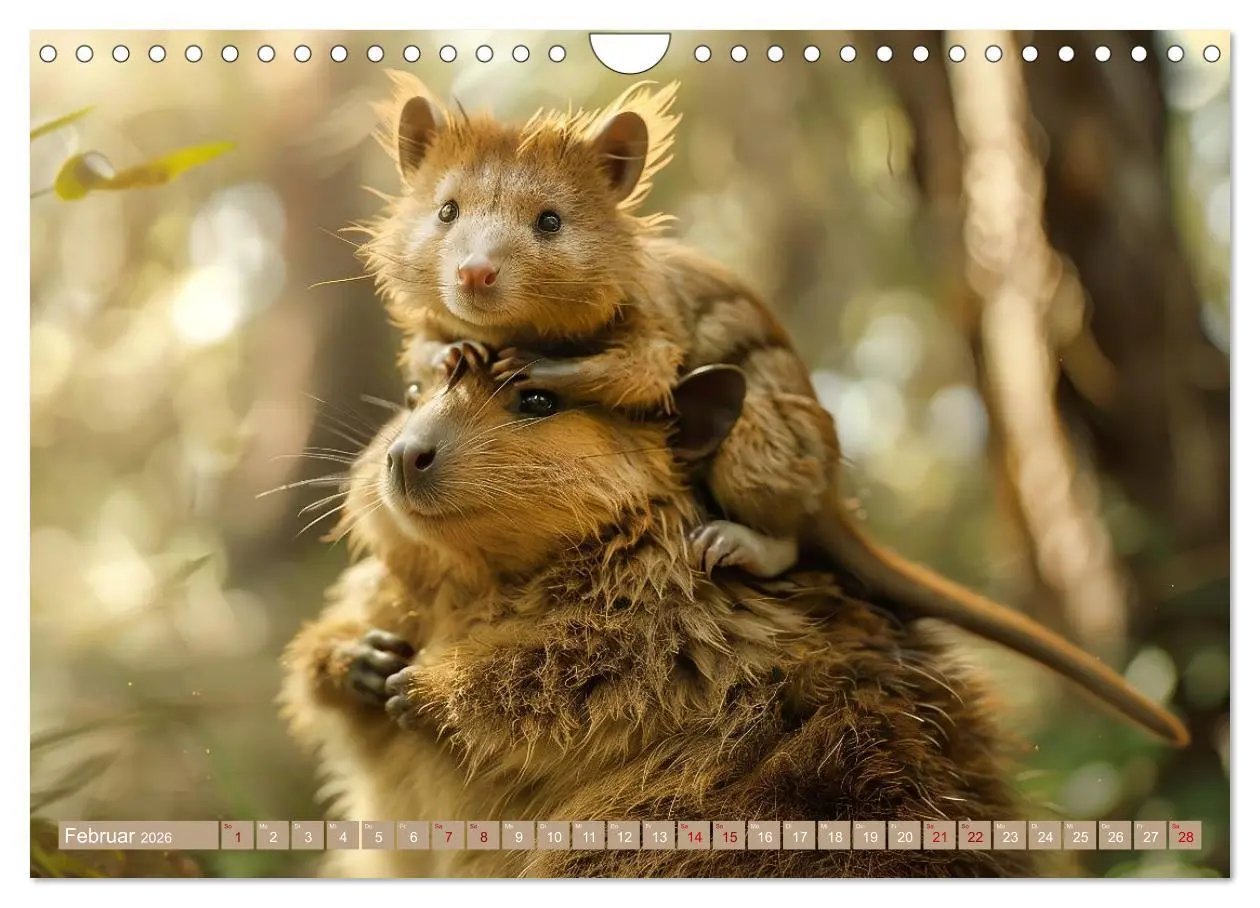 Bild: 9783457342640 | Tierkinder des Südens (Wandkalender 2026 DIN A4 quer), CALVENDO...