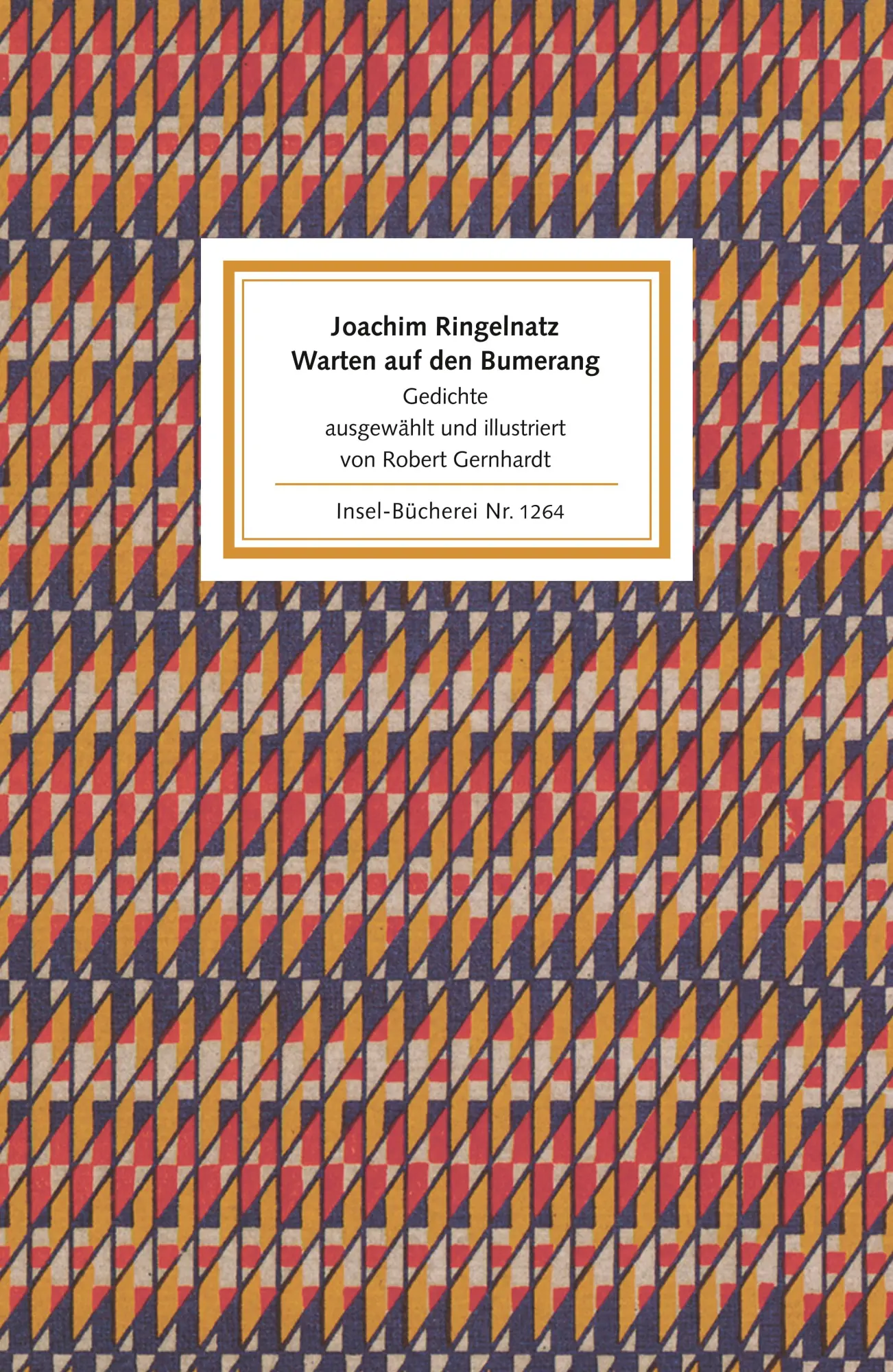Cover: 9783458192640 | Warten auf den Bumerang | Joachim Ringelnatz | Buch | Insel-Bücherei