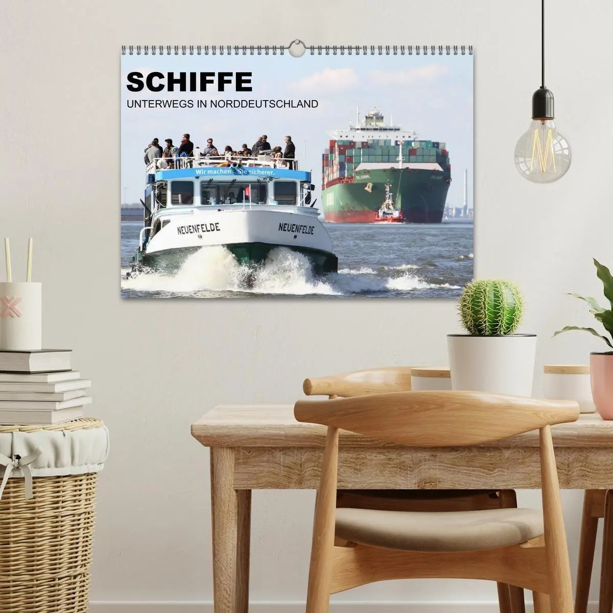 Bild: 9783594102640 | Schiffe - Unterwegs in Norddeutschland (Wandkalender 2027 DIN A3...
