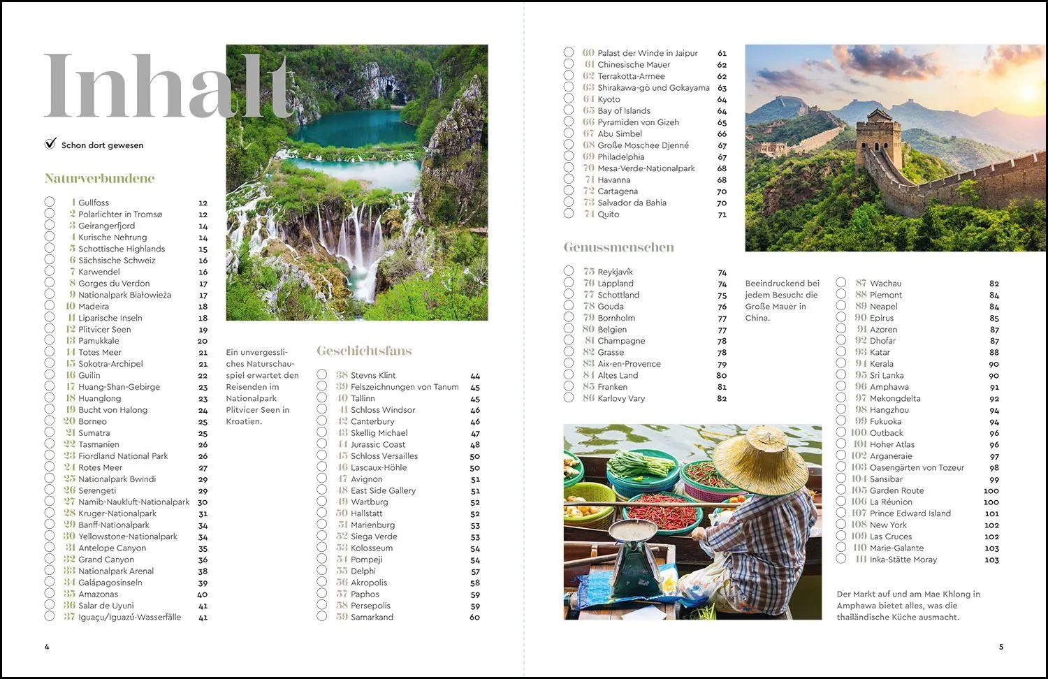Bild: 9783969652640 | KUNTH Bucketlist für Globetrotter | Kunth Verlag | Buch | 304 S.