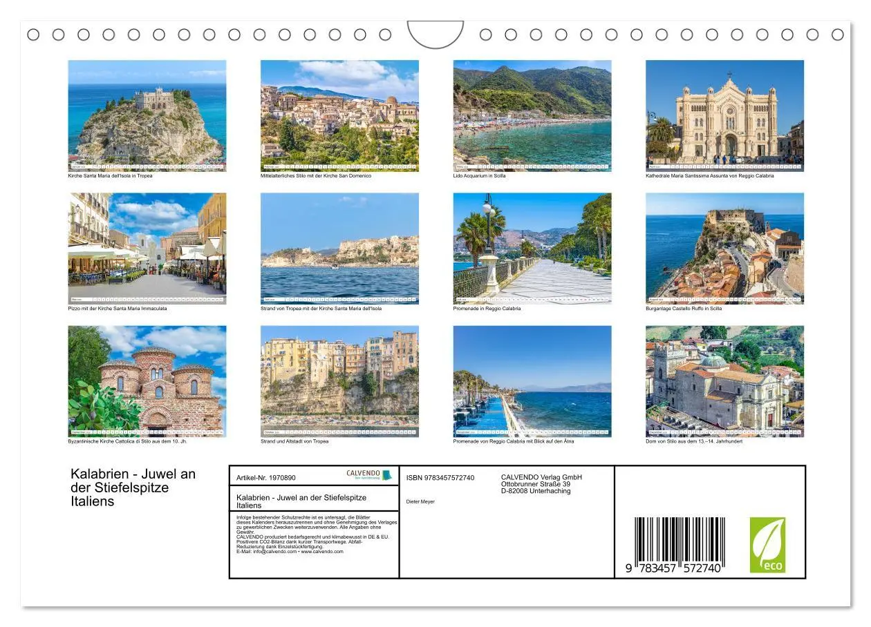 Bild: 9783457572740 | Kalabrien - Juwel an der Stiefelspitze Italiens (Wandkalender 2026...