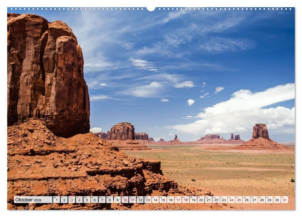 Bild: 9783516592740 | USA: Roadtrip durch die Wüste (hochwertiger Premium Wandkalender...