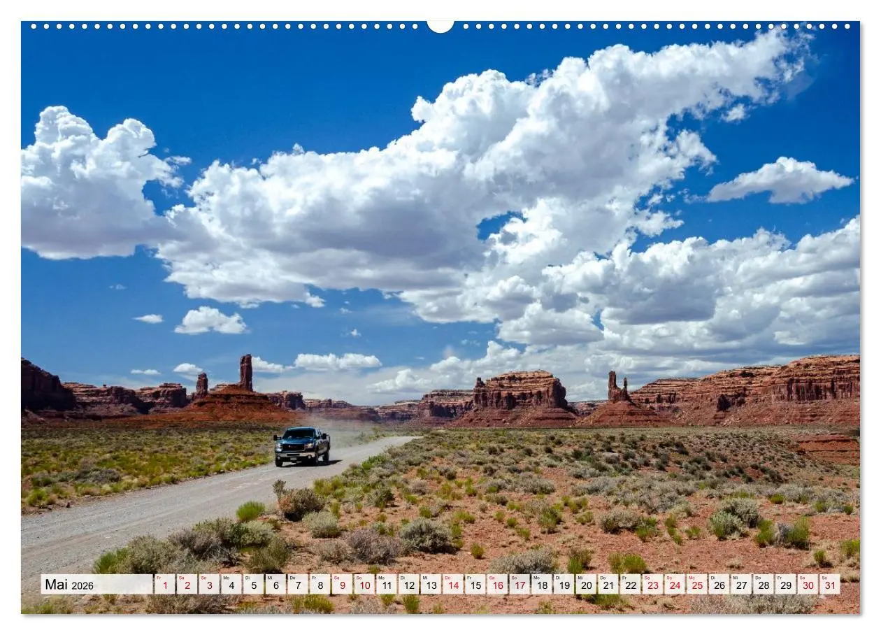 Bild: 9783516592740 | USA: Roadtrip durch die Wüste (hochwertiger Premium Wandkalender...
