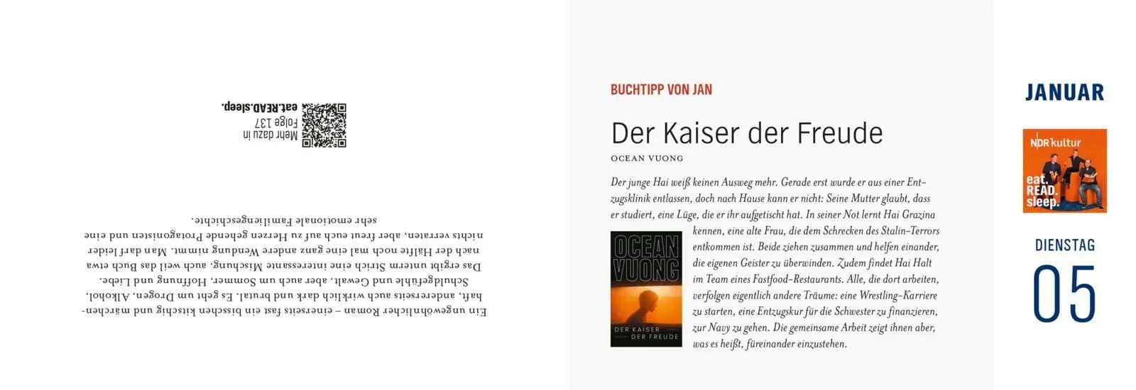 Bild: 9783830322740 | eat.READ.sleep Tageskalender 2027 | Lappan Verlag | Kalender | 640 S.