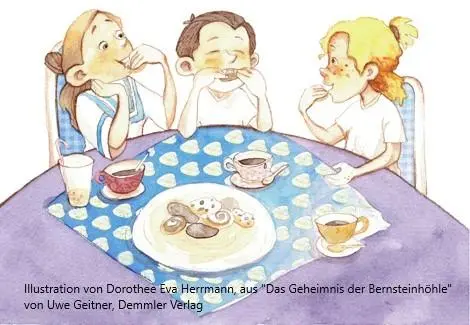 Bild: 9783944102740 | Das Geheimnis der Bernsteinhöhle | Tom und Lenas Abenteuer auf Rügen