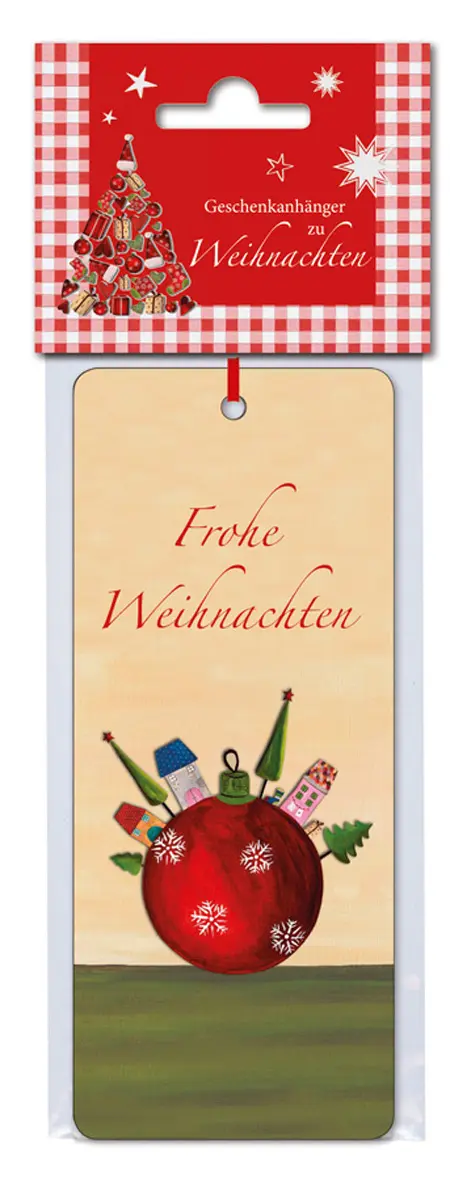 Cover: 4036526642840 | Weihnachten Geschenkanhänger | 5 Motive x 2 Ex. im Klarsichtbeutel