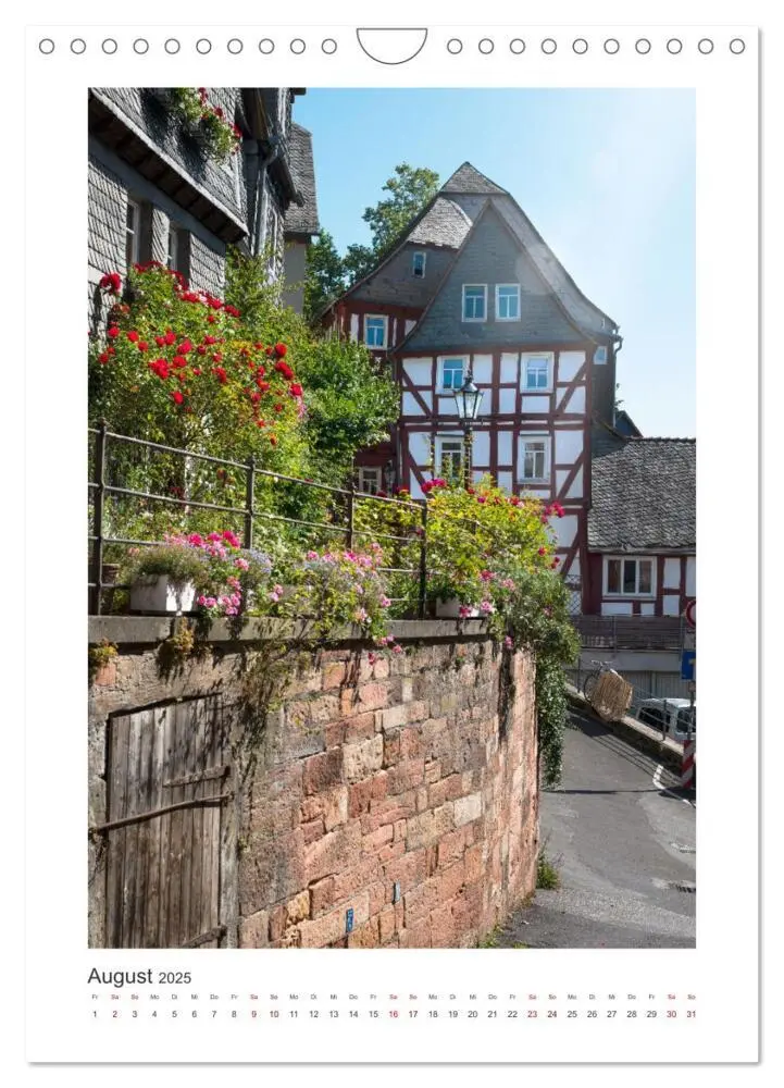 Bild: 9783435922840 | Mein Marburg (Wandkalender 2025 DIN A4 hoch), CALVENDO Monatskalender