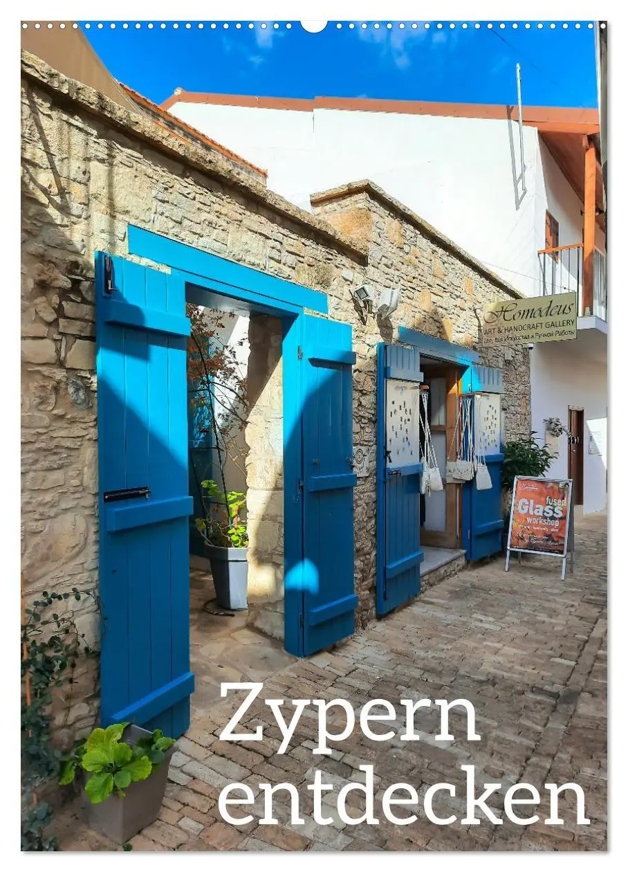 Cover: 9783457252840 | Zypern entdecken (Wandkalender 2026 DIN A2 hoch), CALVENDO...