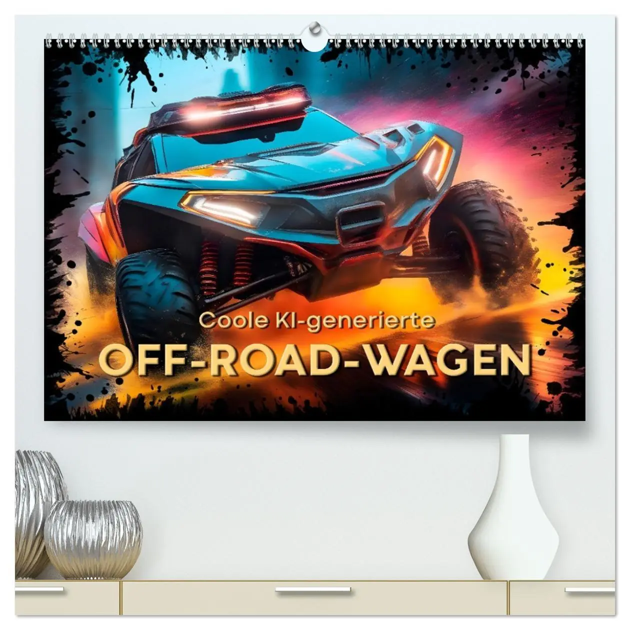 Cover: 9783457492840 | Coole KI-generierte OFF-ROAD-WAGEN (hochwertiger Premium...