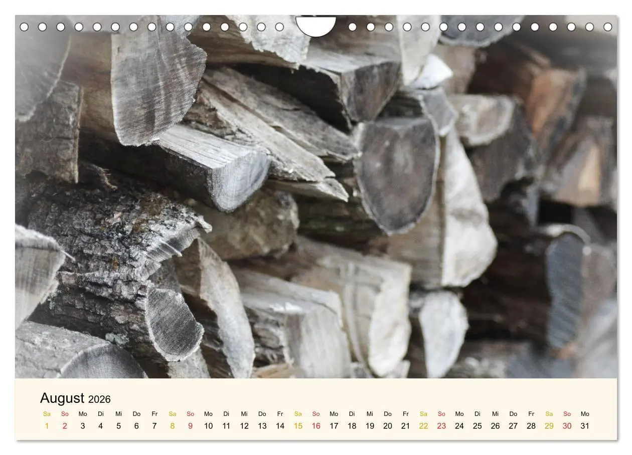 Bild: 9783457632840 | Faszination Holz (Wandkalender 2026 DIN A4 quer), CALVENDO...