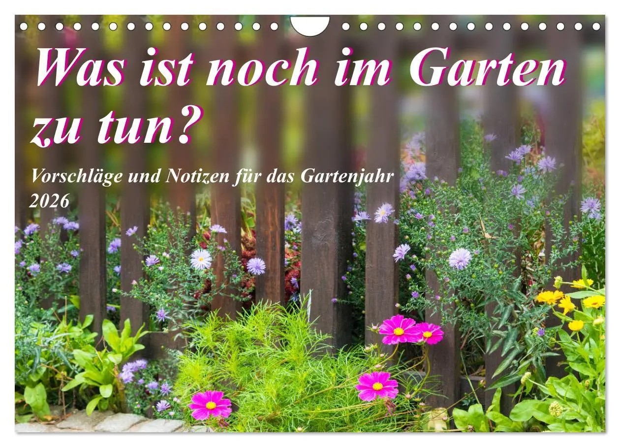 Cover: 9783457702840 | Was ist noch im Garten zu tun? (Wandkalender 2026 DIN A4 quer),...