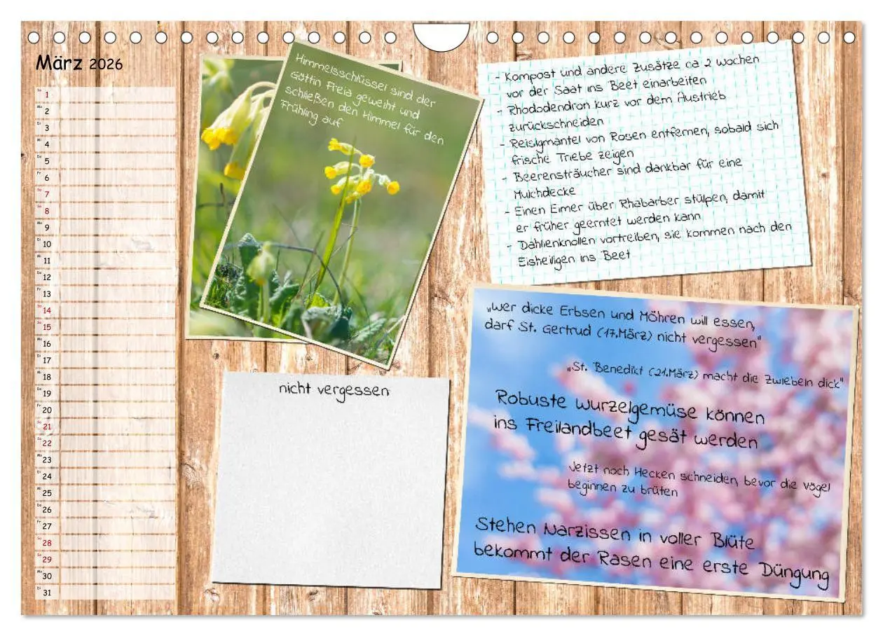 Bild: 9783457702840 | Was ist noch im Garten zu tun? (Wandkalender 2026 DIN A4 quer),...