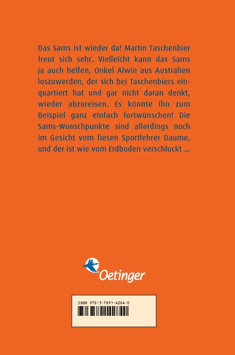 Rückseite: 9783789142840 | Onkel Alwin und das Sams | Paul Maar | Buch | Sams | 206 S. | Deutsch