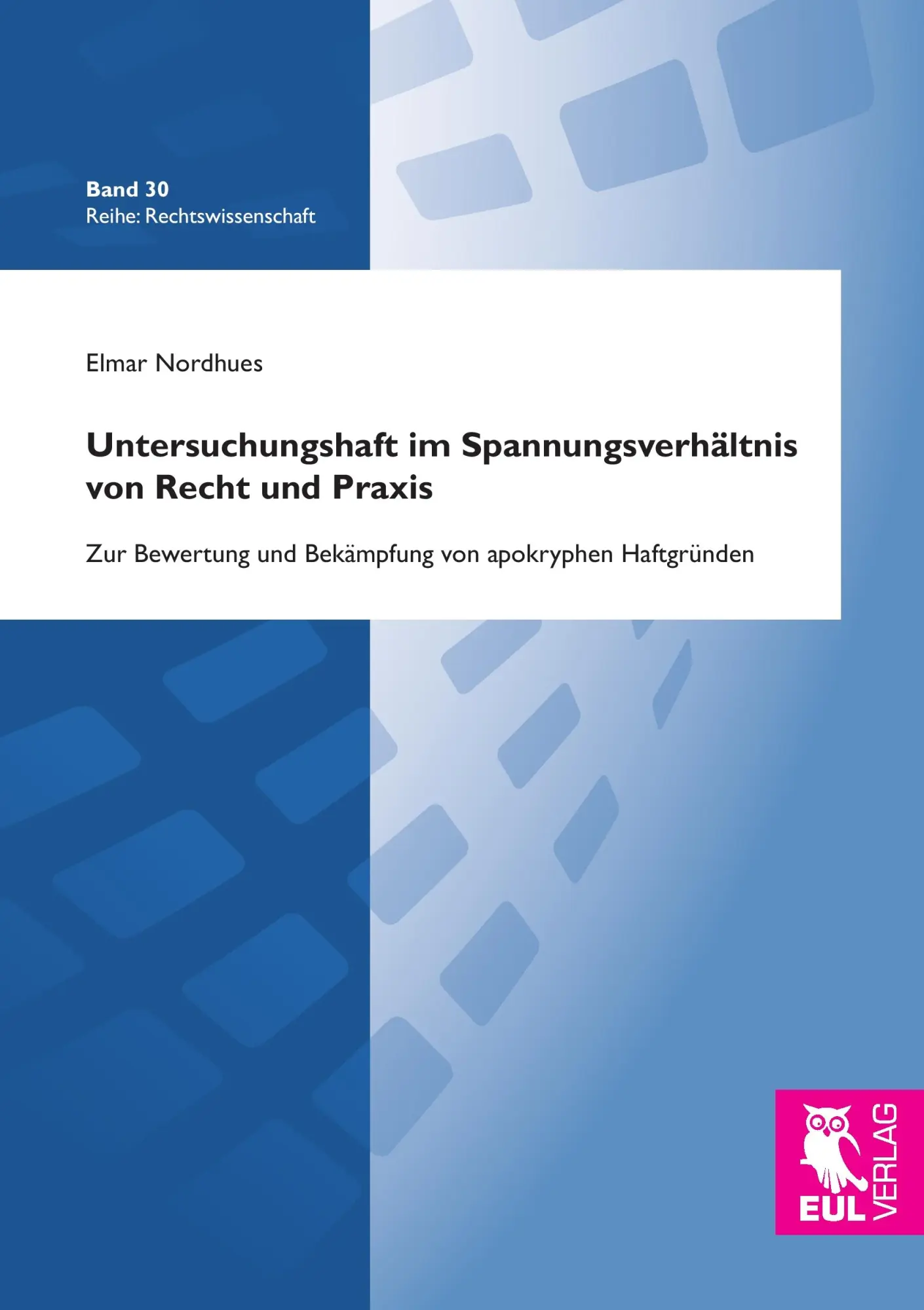 Cover: 9783844102840 | Untersuchungshaft im Spannungsverhältnis von Recht und Praxis | Buch