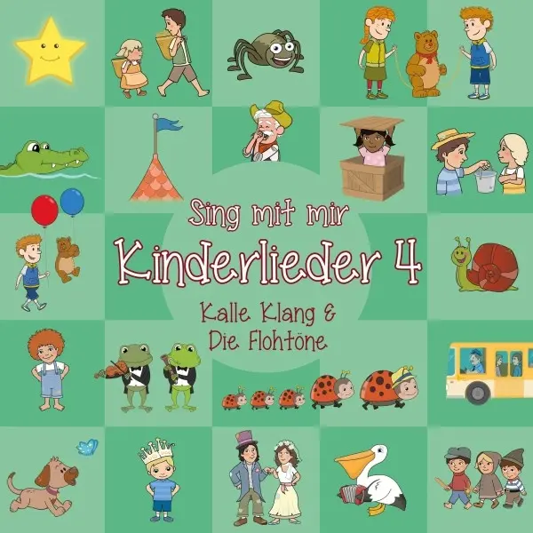 Cover: 4250548412940 | Sing mit mir Kinderlieder 4 - | Sing Kinderlieder | Audio-CD | CD