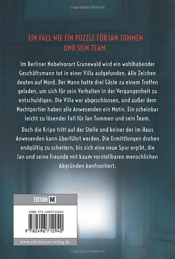 Rückseite: 9782496712940 | An einem dunklen Ort | Alexander Hartung | Taschenbuch | 282 S. | 2023